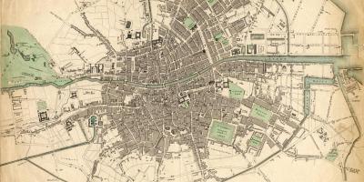 Mapa ng Dublin sa 1916